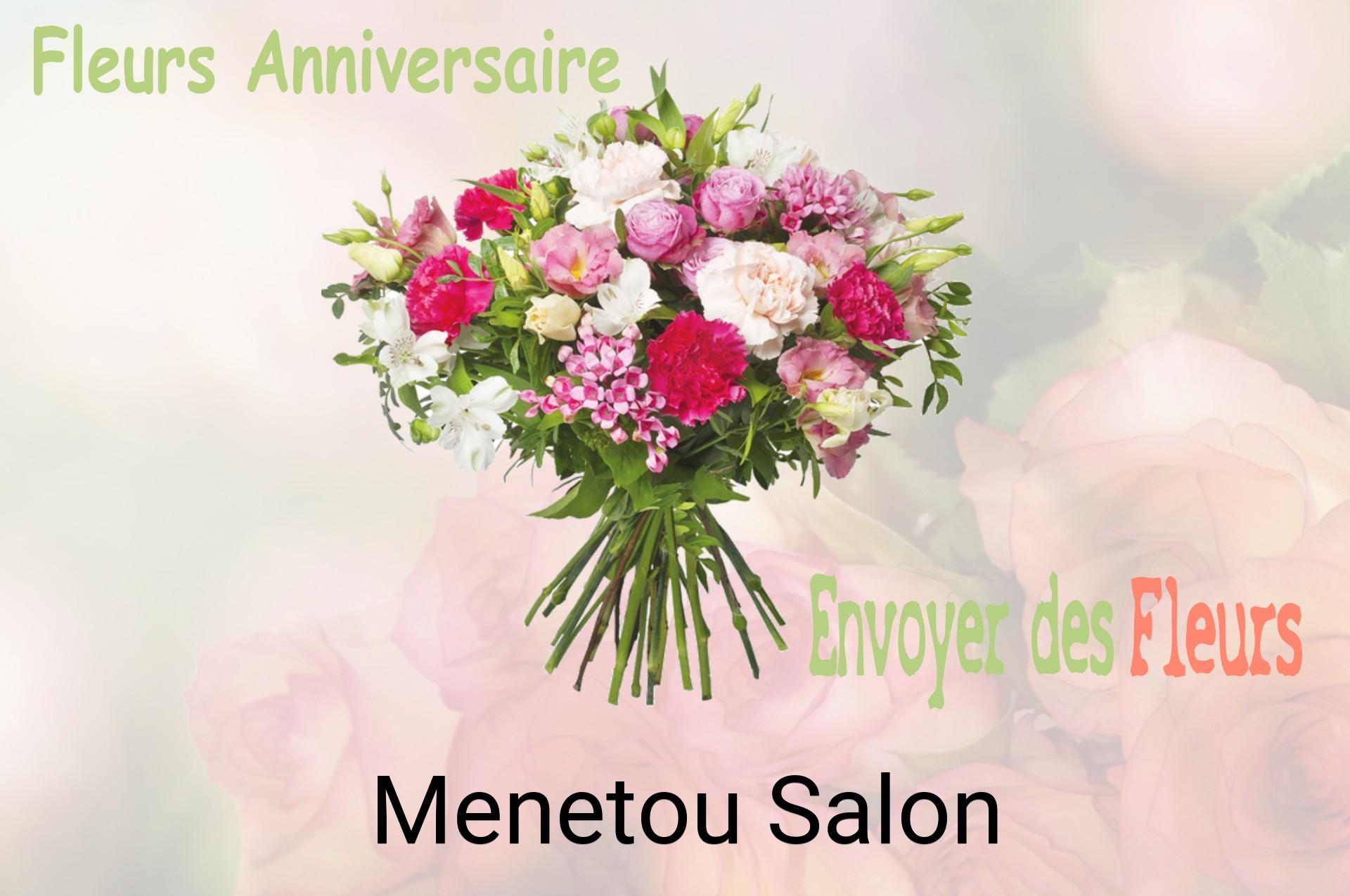 Bouquet de fleurs d’anniversaire livré à Menetou-Salon